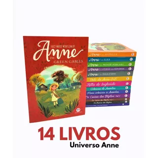Coleção 14 Livros Da Serie Anne With An E Green Gables Novo