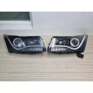 Faros Chevrolet Cruze 2011 2012 2013 2014 Led Ojo De Angel