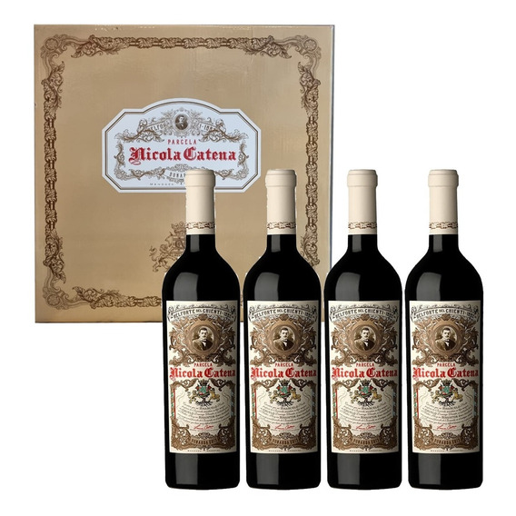 Vino Nicola Catena Bonarda 750 Ml Caja Estuche X 4 Unidades