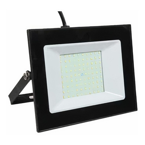 Foco Proyector De Area Led IP65 100w Smd 6000k WANT NEGRO