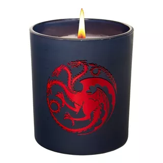 Vela Game Of Thrones: House Targaryen Incluye Vaso Colección