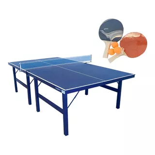 Mesa De Ping Pong Procopio Sports Em Mdp Cor Azul - 15mm