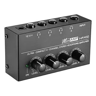 Amplificador De Audífonos Estéreo Ha400 Preamplificador