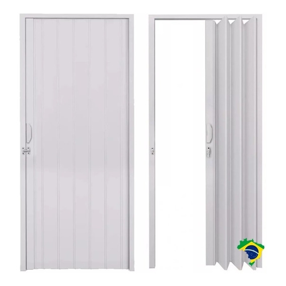 Puerta Plegable Pvc 120 X 210 Corredizas Nuevas Economicas 