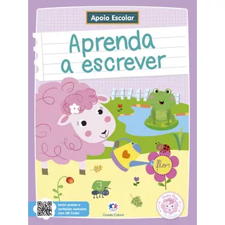 Apoio Escolar - Aprenda A Escrever: Ovelha Rosa Na Escola, De Pecand, Kátia. Série Ovelha Rosa Ciranda Cultural Editora E Distribuidora Ltda., Capa Mole Em Português, 2021