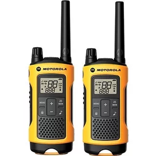 Rádio Bidirecional Motorola T400mc 22 Canais, Cor Amarela