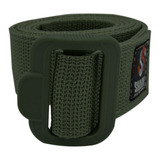 Cinto Bdu 40mm Tatico Militar Fita Dupla Verde Shark