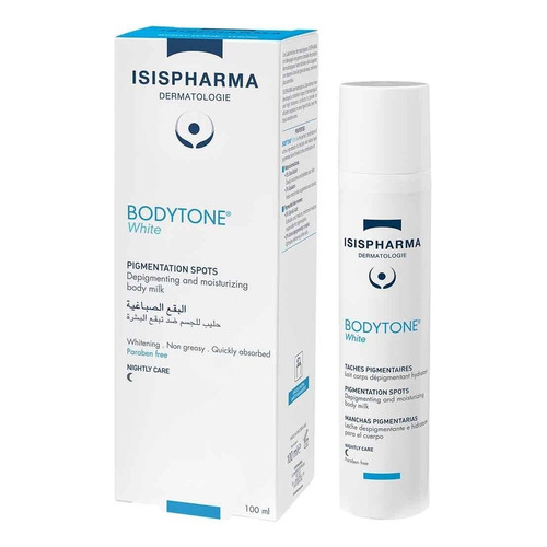 Leche despigmentante bodytone white