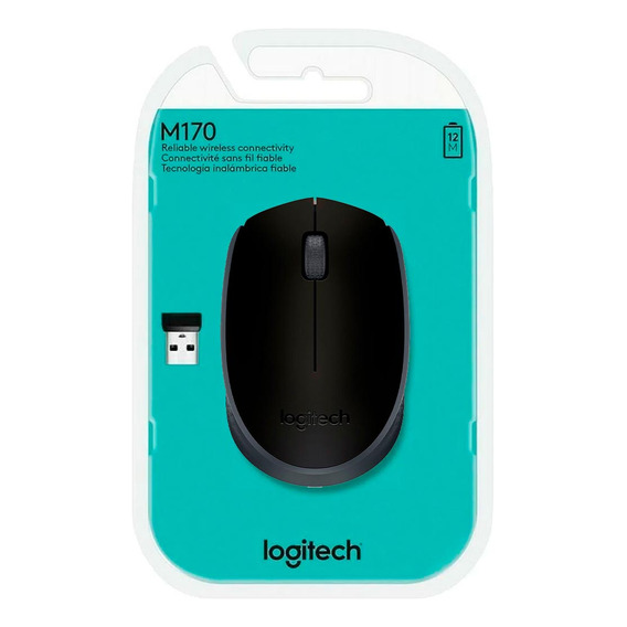 Mouse Logitech M170 Wireless Black