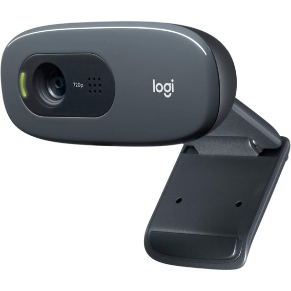 Cámara Webcam Logitech C270 Hd 720/30fps Panorámica 