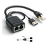 Divisor Ethernet Rj45, Awaduo 1 A 2 Conector Extensor Ethern