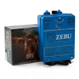 Eletrificador De Cerca Rural Super Potente 200km Zebu Zk200