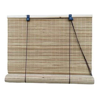 Cortina Bambu Enrrollable 70x125 Apta Exterior Importada Tn