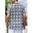 Uniquestyle Designer Camiseta Sin Arrugas Para Hombre Camise