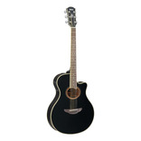 Guitarra acústica Yamaha APX700II para diestros black brillante