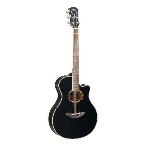 Guitarra acústica Yamaha APX700II para diestros black brillante