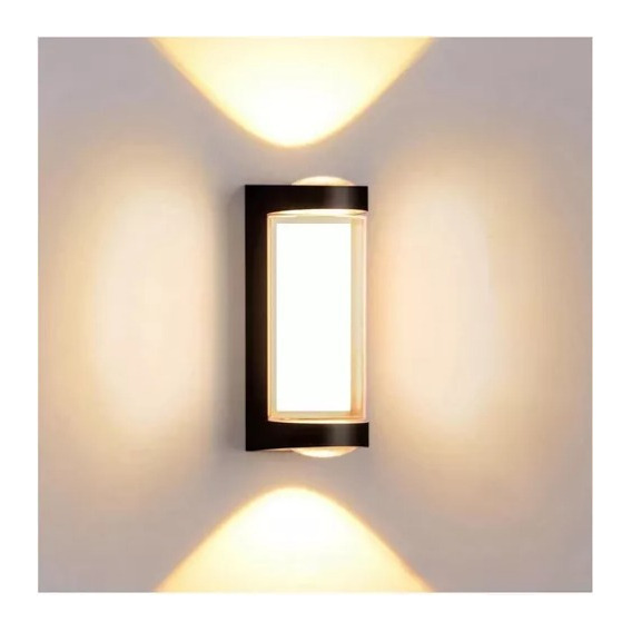 Impermeable Wall Lamp Apto Interior O Exterior