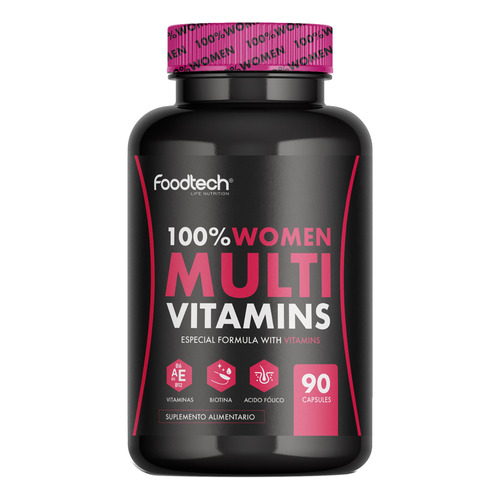 100% Women Multivitamins 90caps - Foodtech