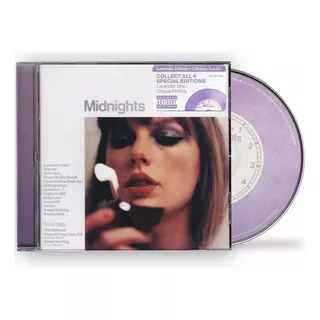 Taylor Swift Midnights Lavender Edition Deluxe Cd Nacional