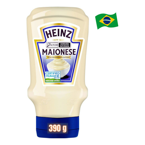 Mayonesa Heinz Original Pet 390g