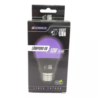 Lampara Led Luz Negra Ultravioleta 12w E27 Bar Fiestas Fluor