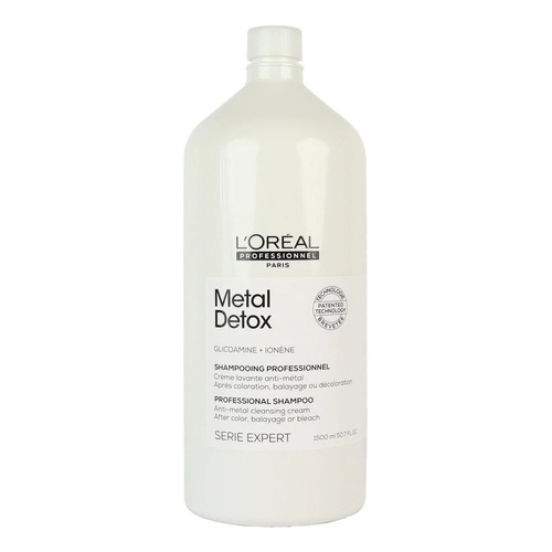 Shampoo Loreal Metal Detox 1.5l - Ml A $126