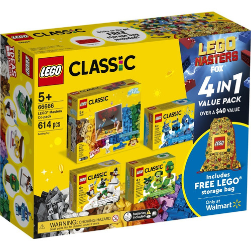 Lego Masters Co-pack 66666 Ladrillos Creativos 4en1 Original