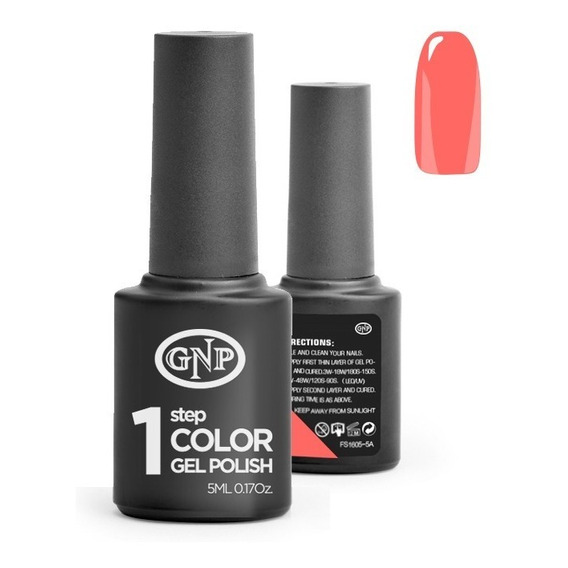 Esmalte En Gel Gnp De Un Solo Paso! #71 Coral