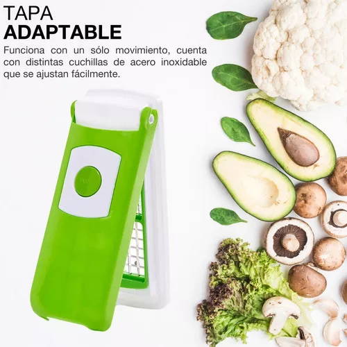 Picador de Verduras y Vegetales Cortadora De Papas Rallador