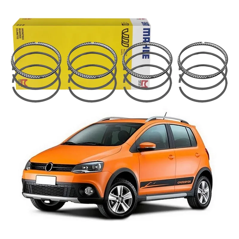 Jogo Anel Do Motor Std Crossfox 1.6 8v 2011 A 2014