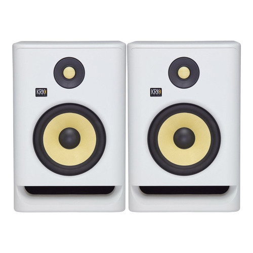 Krk Rokit 7 G4 White (par) Monitores De Estudio 220V