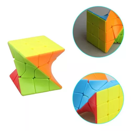 Cubo Mágico Profissional Torcido 3x3x3 Cubotec Diferente Top - Tem