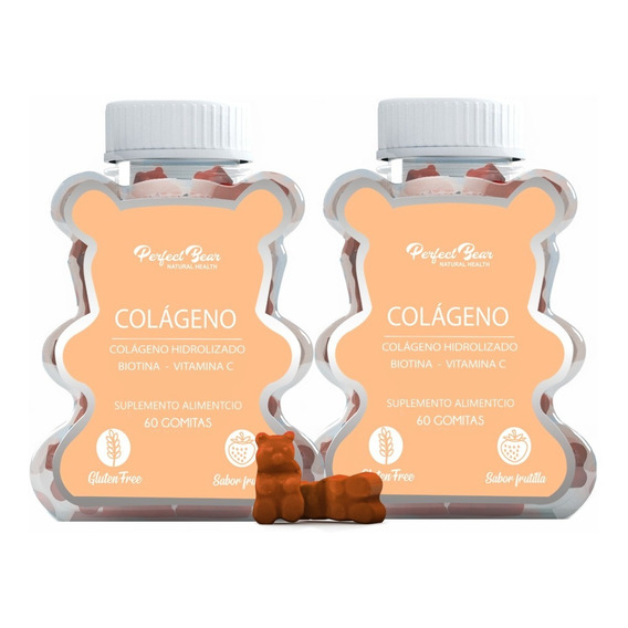 Colágeno Hidrolizado, Biotin, Y Vitamina C ,osos Masticables