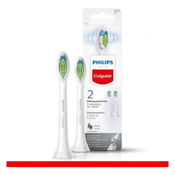 Recambio de cepillo de dientes eléctrico Philips Colgate Sonicpro