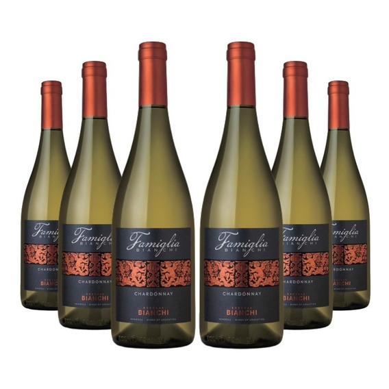 Vino Famiglia Bianchi Chardonnay X 750 Ml X 6 Unidades