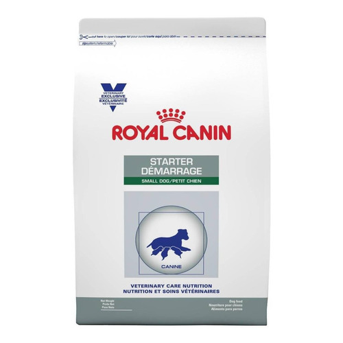 Alimento Royal Canin Veterinary Care Nutrition Canine Starter para perro cachorro de raza  pequeña sabor mix en bolsa de 9.5kg