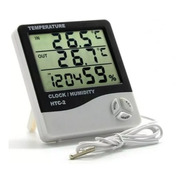 Termohigrometro Digital Higrometro,termometro,reloj Sonda