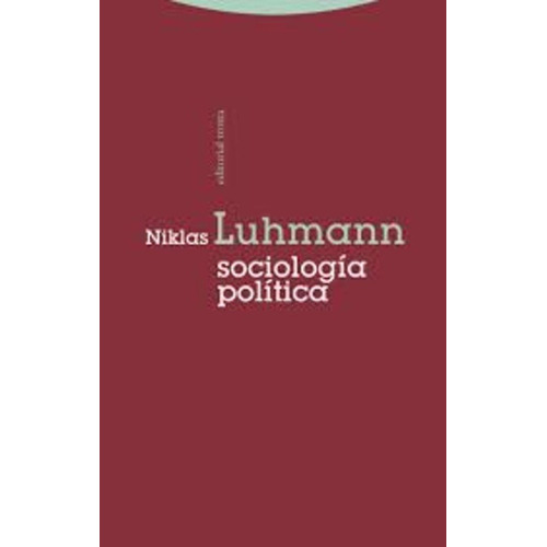 Sociologia Politica - Niklas Luhmann