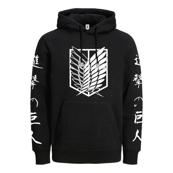 Saco Buso Buzo Hoodies Attack On Titan Adulto