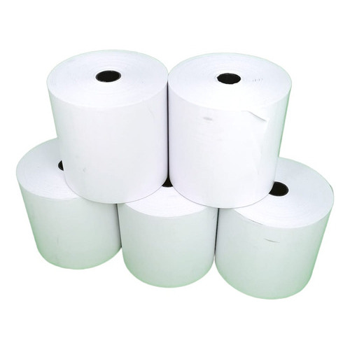 20 Rollos Papel Térmico De 80mm X 80 Mm Boleta Color Blanco