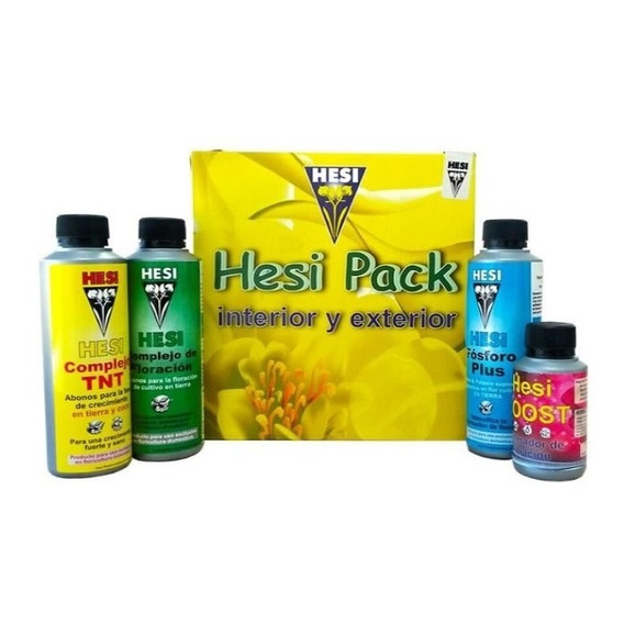 Pack Hesi 850ml (crecimiento, Floración Y Engorde)