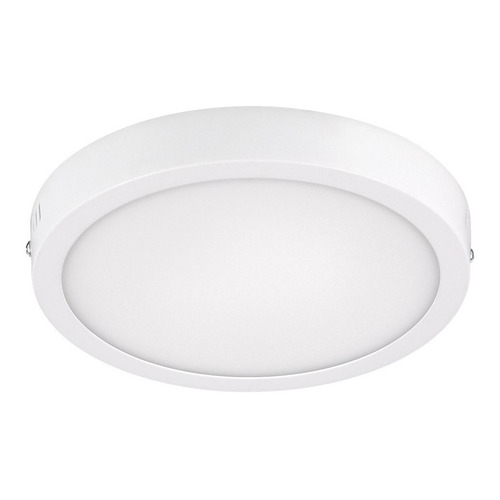 Luminario Led Sobreponer Redondo 18 W Surtek Color Blanco