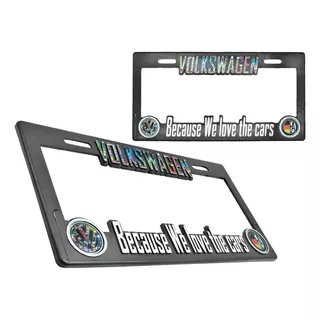 Juego Porta Placas Maxi Universal Volkswagen Bwltc