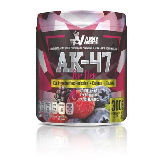 Army Nutrition Ak47 For Her 30 Serv 300 G