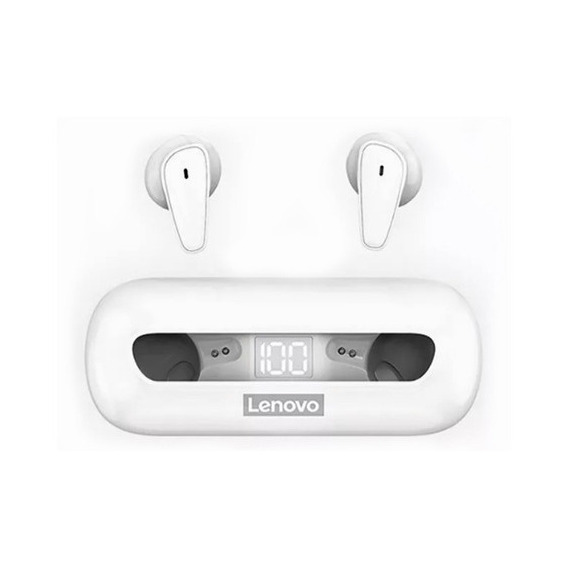 Auriculares Inalambricos Bluetooth Lenovo Xt95 Tactil Blanco