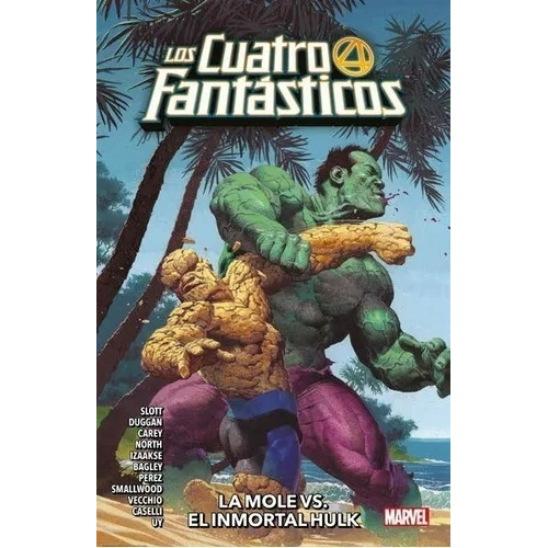 Los Cuatro Fantasticos #4 La Mole Vs El Inmortal Hulk