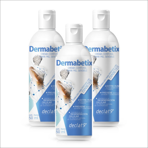 Kit 3 Cremas Dermabetix, Crema Corporal Para Piel Sencible, Alivia Sensación De Picazón Y Tirantez