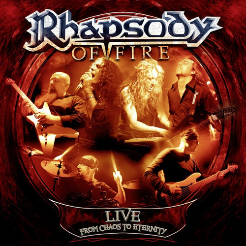 Cd Live From Chaos To Eternity - Rhapsody Of Fire