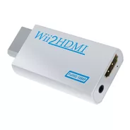 Adaptador Nintendo Wii A Hdmi Full Hd C/audio Conversor Gtía