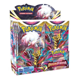 Jogo Pokemon Espada Escudo Box Com 36 Pacotes